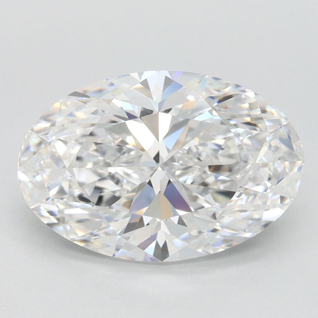 3.02 ct. oval Lab Grown Diamond front image