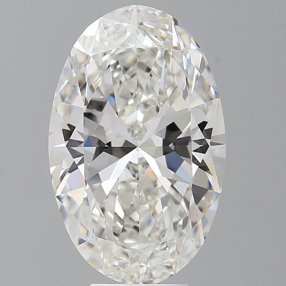 7.58 ct. oval Lab Grown Diamond front image