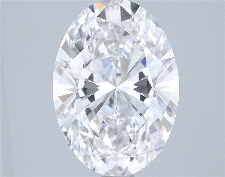 2.75 ct. oval Lab Grown Diamond front image