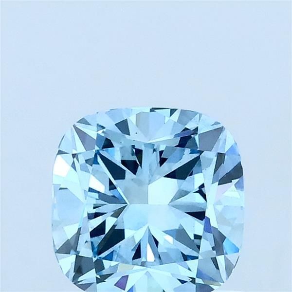 1.03 CT Fancy Intense Blue CUSHION MODIFIED
