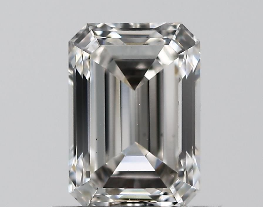 0.85 ct. emerald Lab Grown Diamond front image