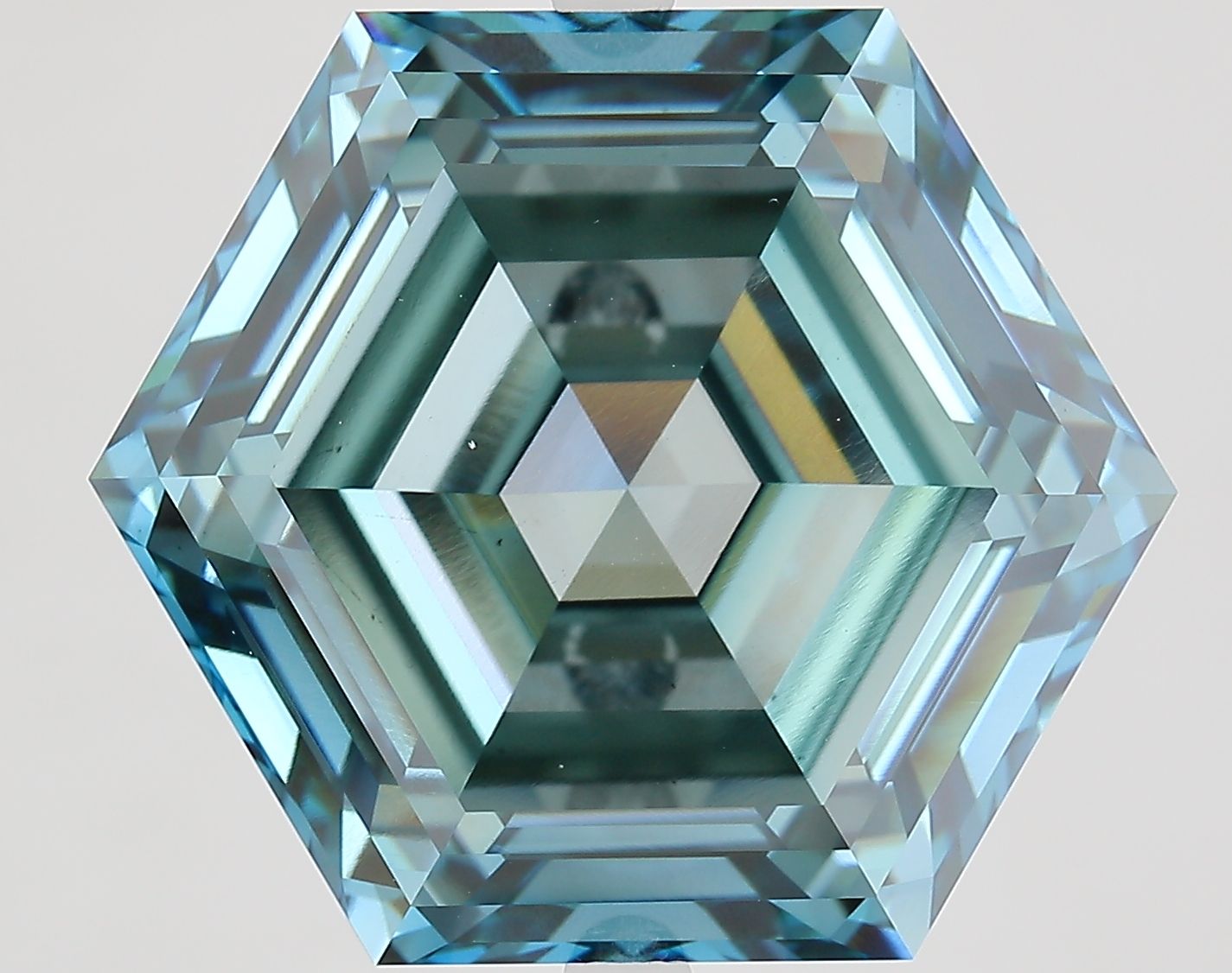20 ct lab-grown Hexagonal Diamond