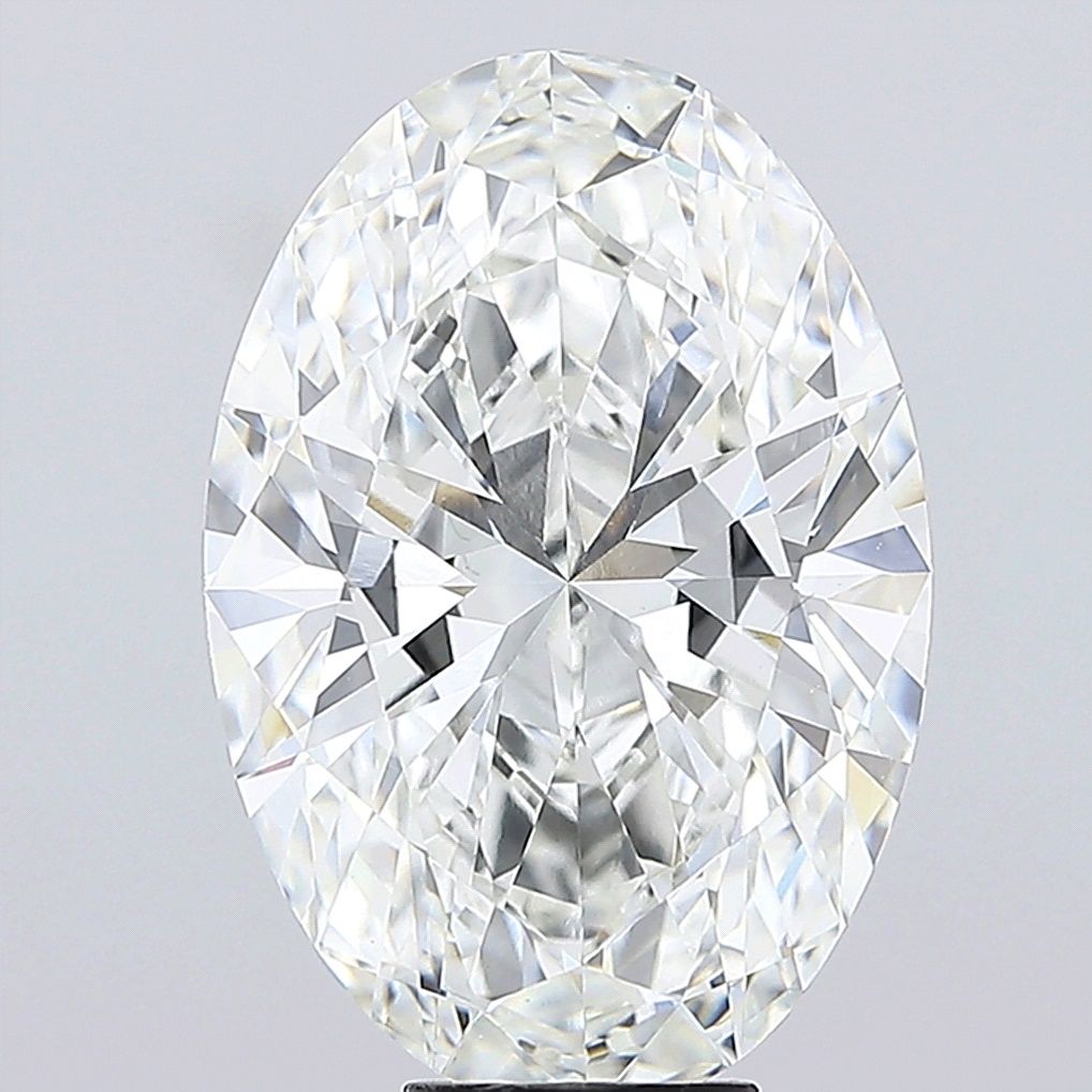 9.55 ct. oval Lab Grown Diamond front image