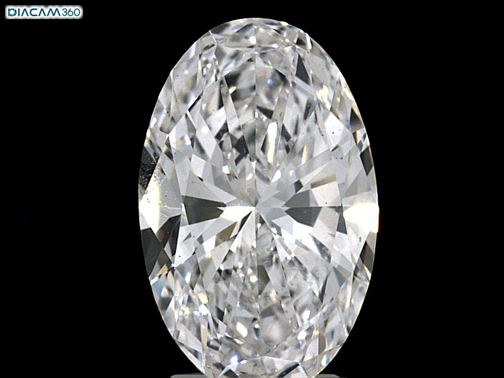 3.04 ct. oval Lab Grown Diamond front image