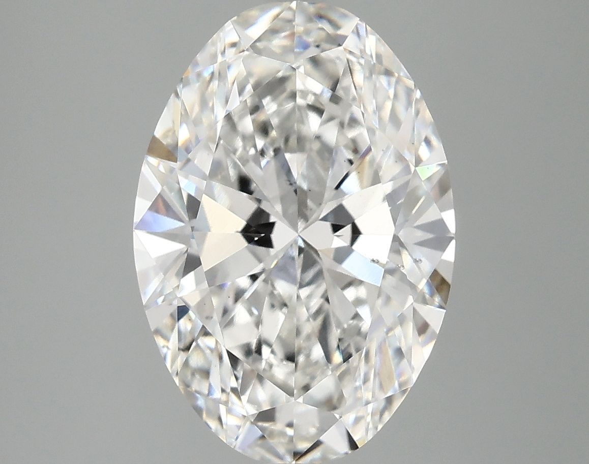 4.10 ct. oval Lab Grown Diamond front image