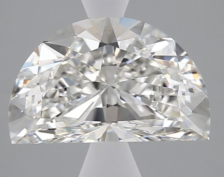 2.05 ct lab-grown Half moon Diamond