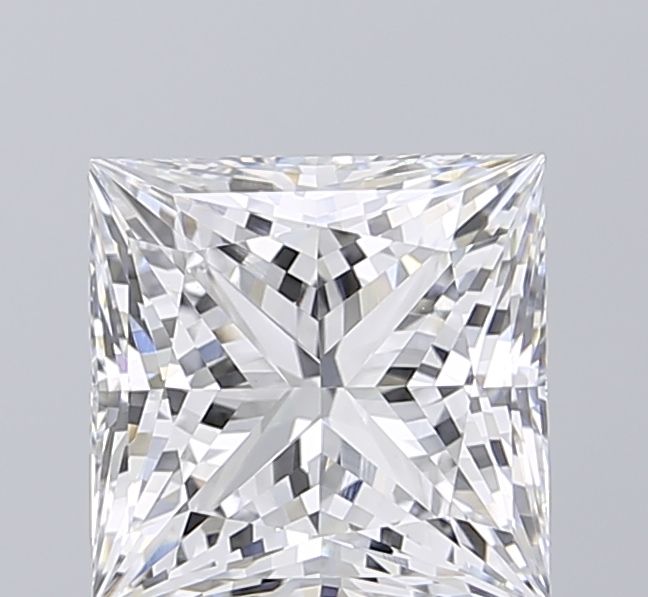 3.02 ct. princess Lab Grown Diamond front image