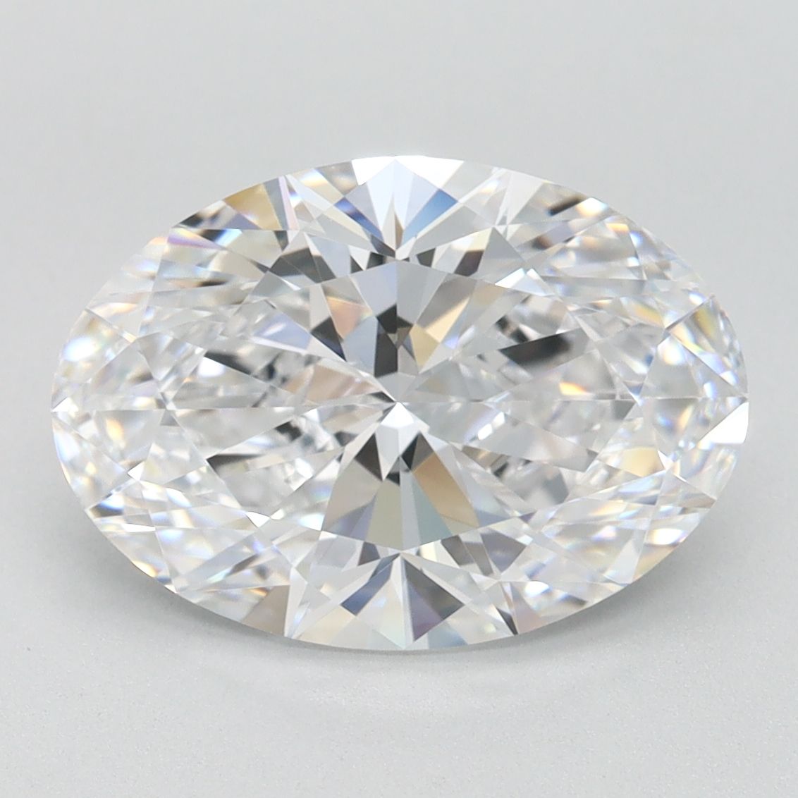3.05 ct. oval Lab Grown Diamond front image