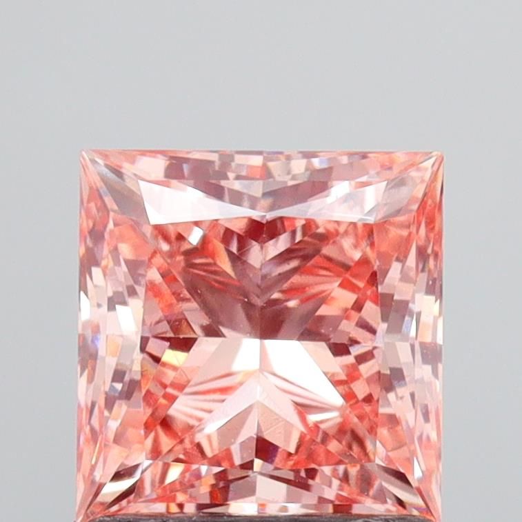 1.50 ct. princess Lab Grown Diamond front image