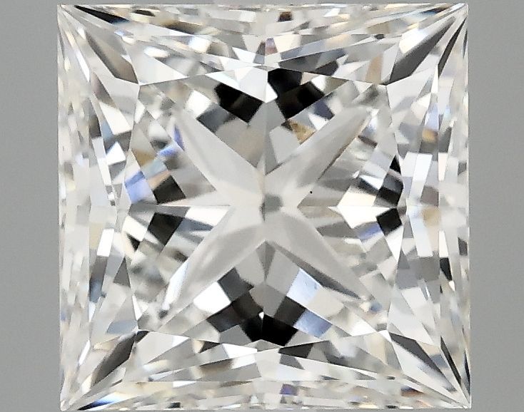 3.09 ct. princess Lab Grown Diamond front image