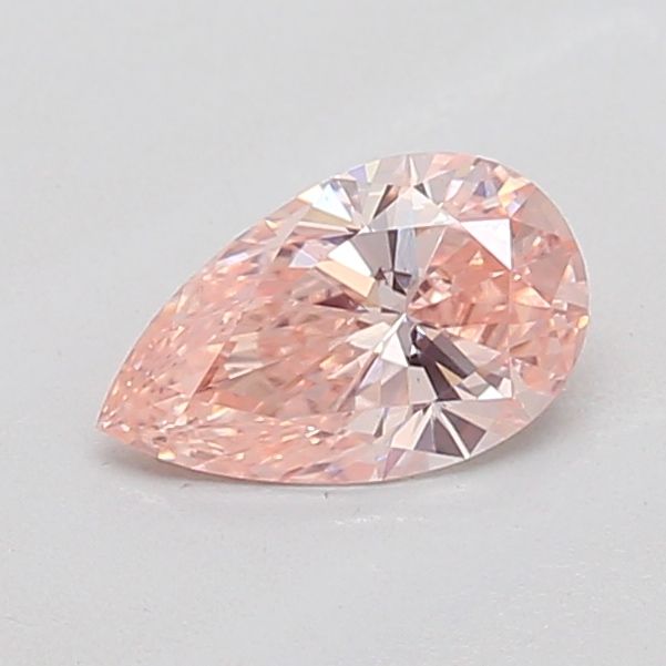 0.52 CT Fancy Intense Pink PEAR