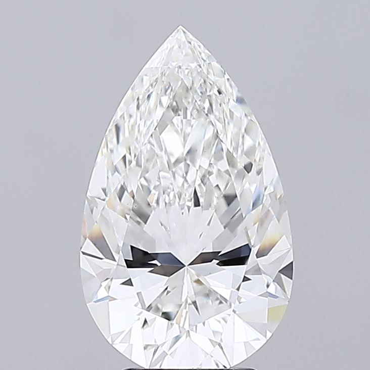 4.01 ct. pear Lab Grown Diamond front image