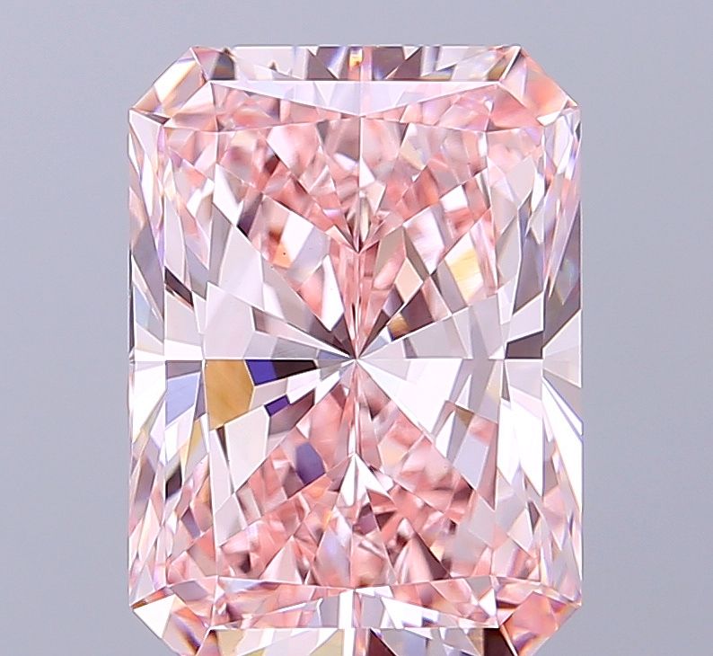 5.30 ct. radiant Lab Grown Diamond front image