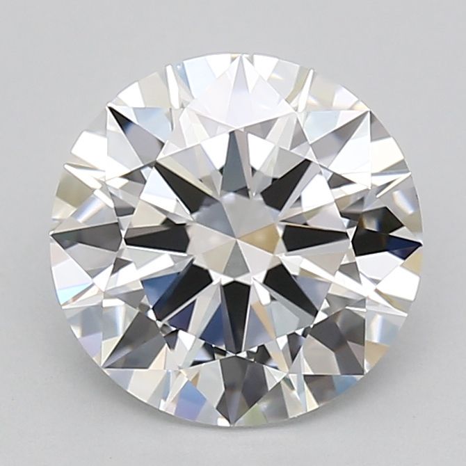 Diamant Rond 2.95 ct - Couleur D - Pureté VVS1