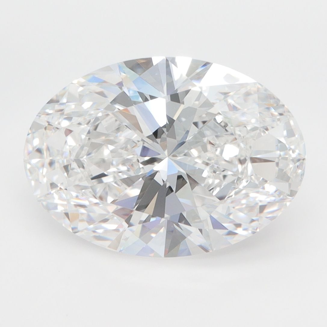 4.05 ct. oval Lab Grown Diamond front image