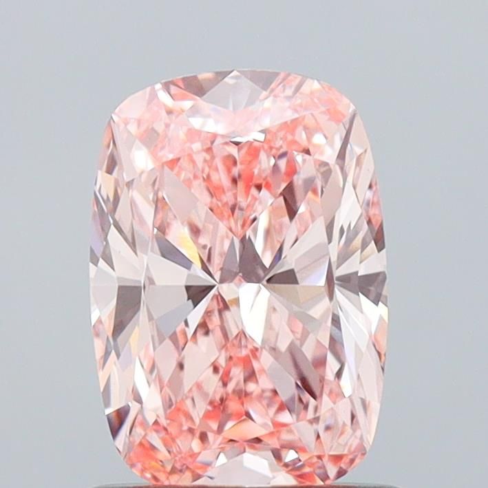 0.99 CT Fancy Intense Pink CUSHION MODIFIED