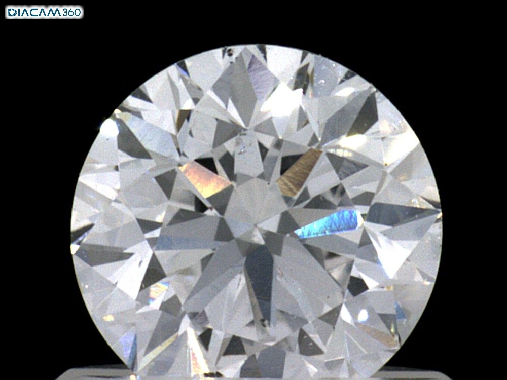 Diamant Rond 0.70 ct - Couleur D - Pureté SI1