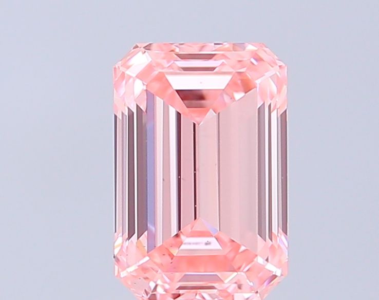 1.02 CT Fancy Vivid Pink EMERALD