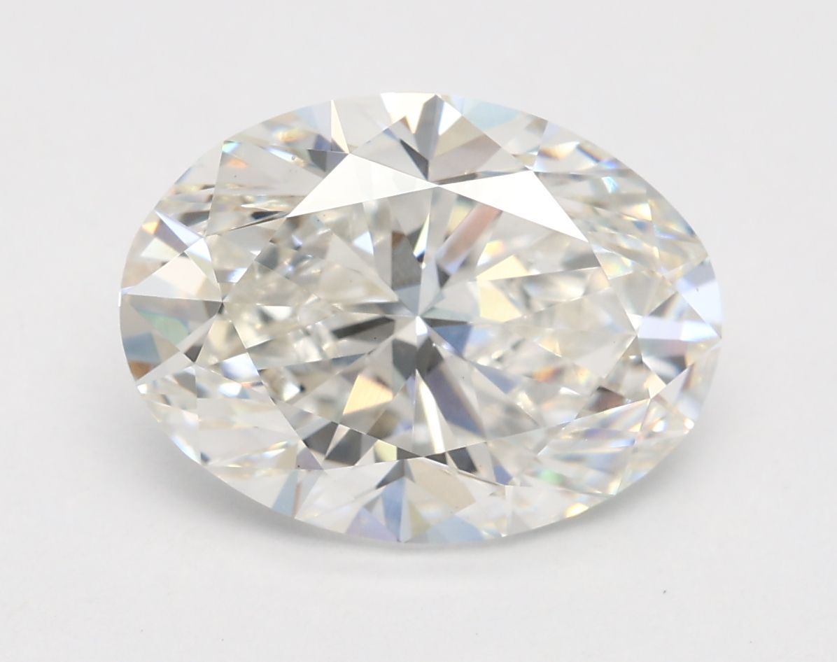 3.02 ct. oval Lab Grown Diamond front image