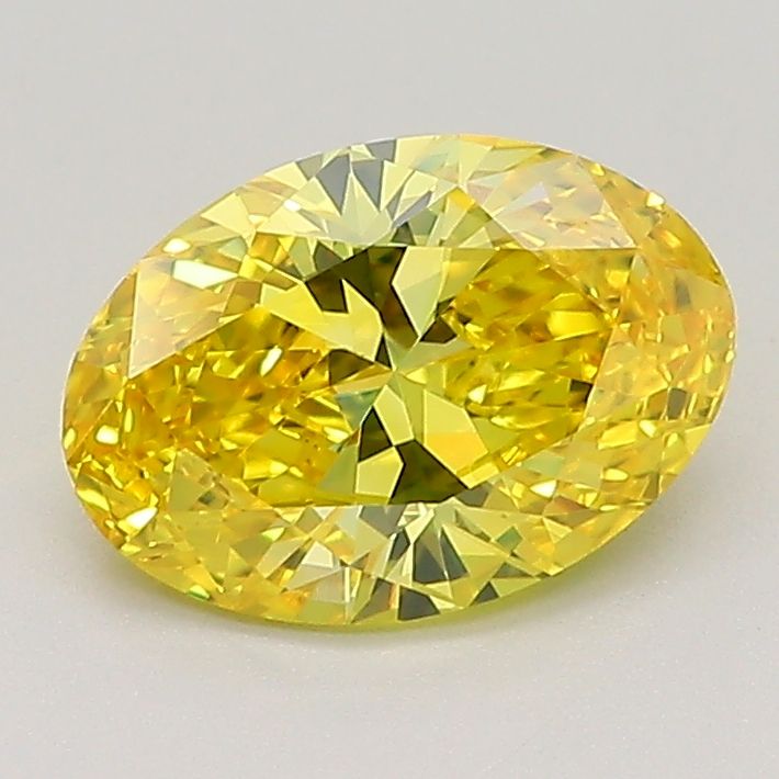 1.23 ct. oval Lab Grown Diamond front image