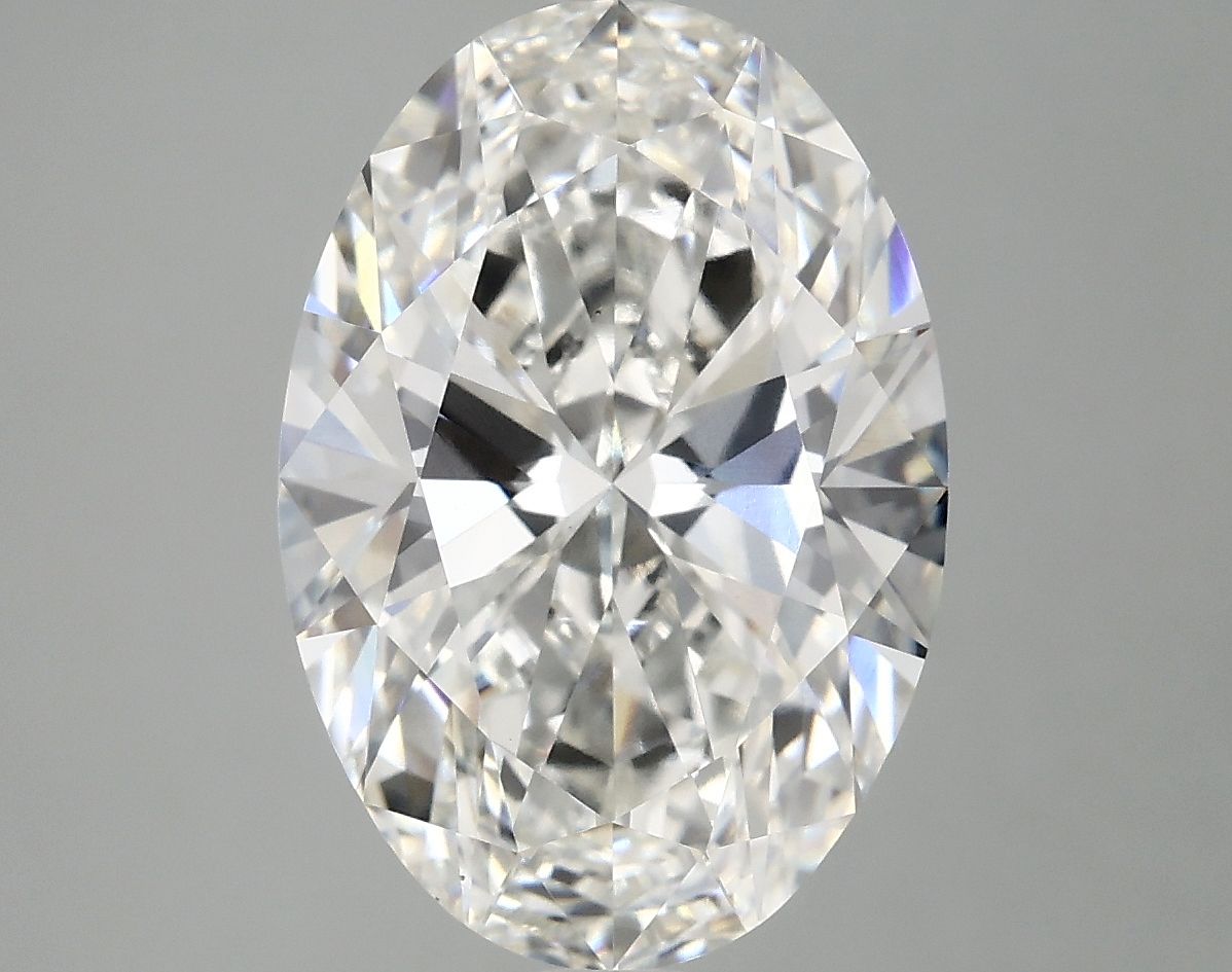 5.03 ct. oval Lab Grown Diamond front image