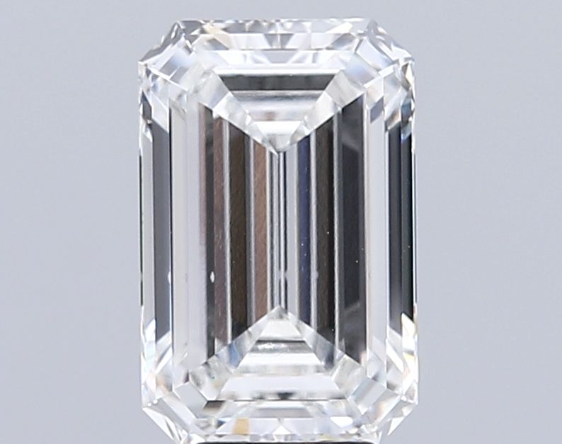 6.55 ct. emerald Lab Grown Diamond front image
