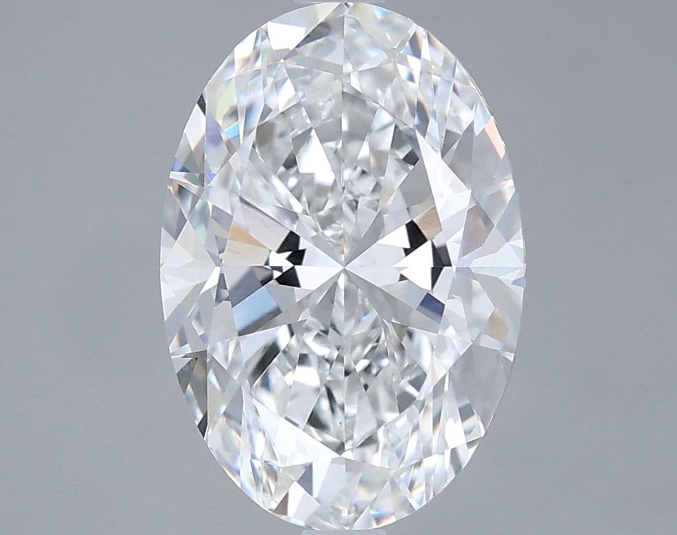 3.02 ct. oval Lab Grown Diamond front image