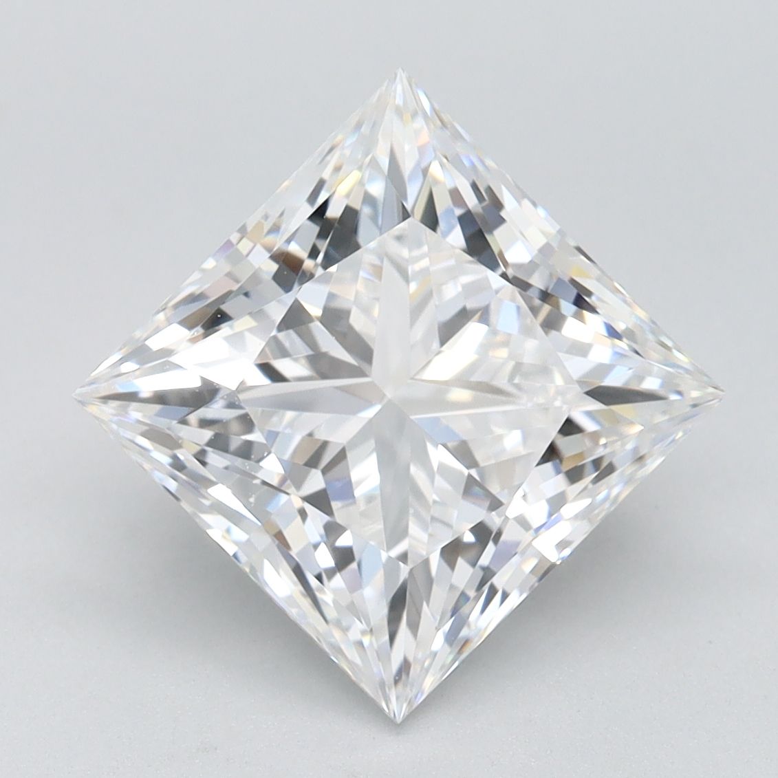 3.23 ct. princess Lab Grown Diamond front image