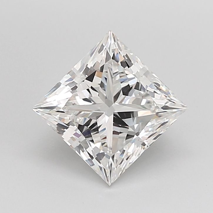 2.54 ct. princess Lab Grown Diamond front image