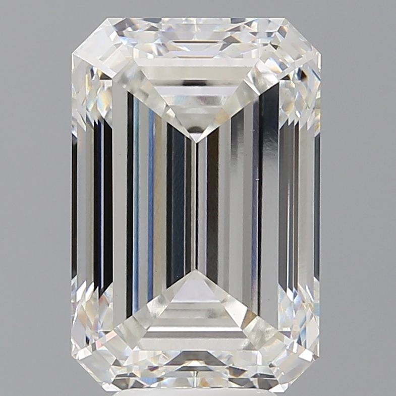 7.07 ct. emerald Lab Grown Diamond front image