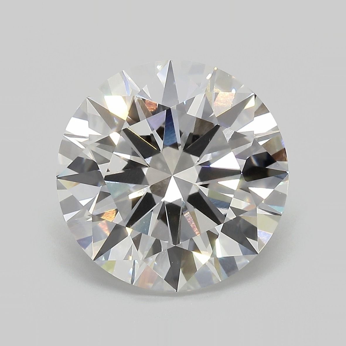 8.02 ct. round Lab Grown Diamond front image
