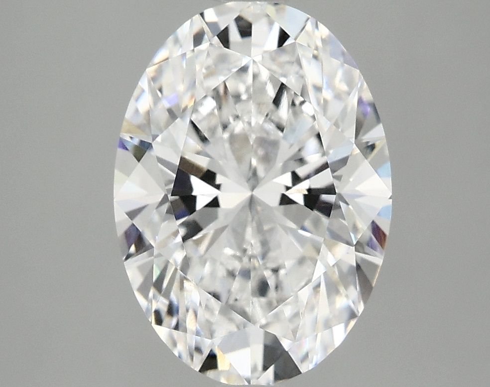 3.07 ct. oval Lab Grown Diamond front image