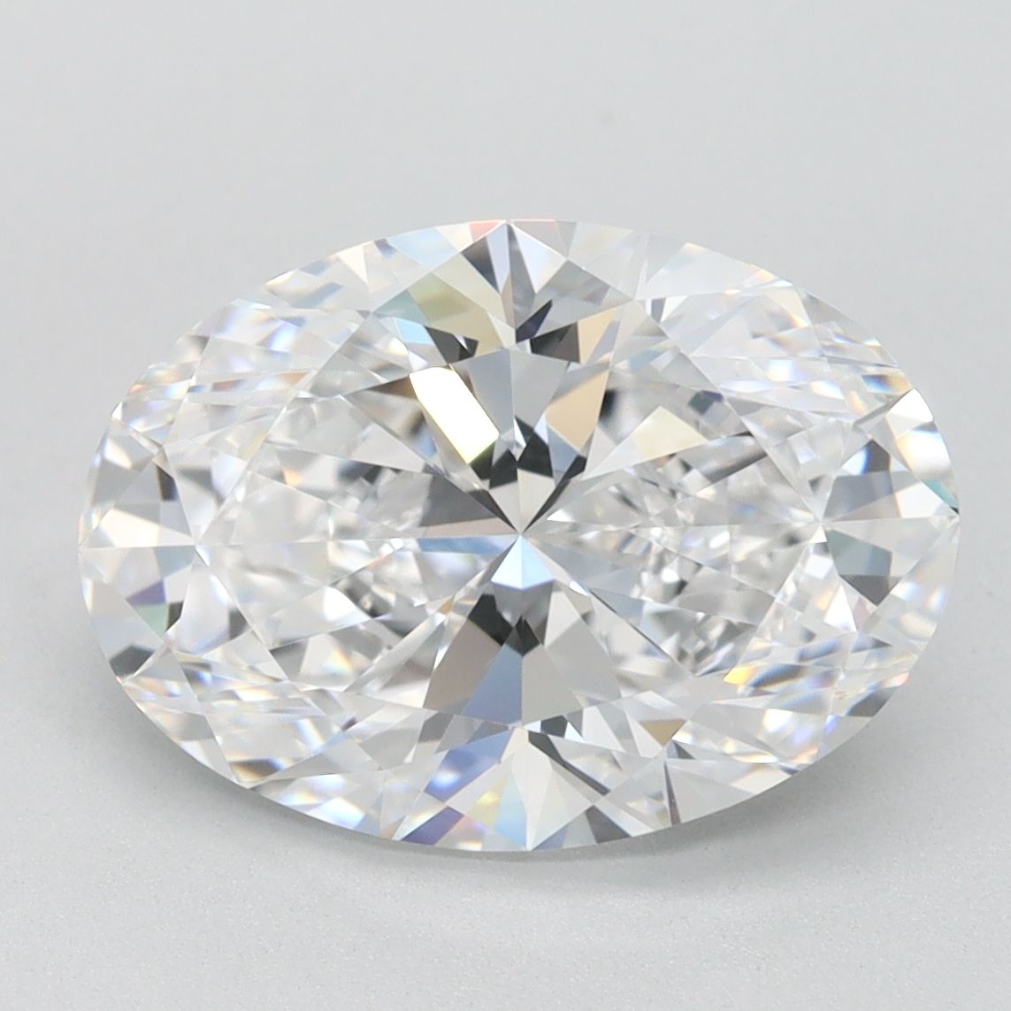 3.38 ct. oval Lab Grown Diamond front image
