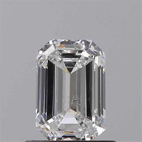 0.74 ct. emerald Lab Grown Diamond front image