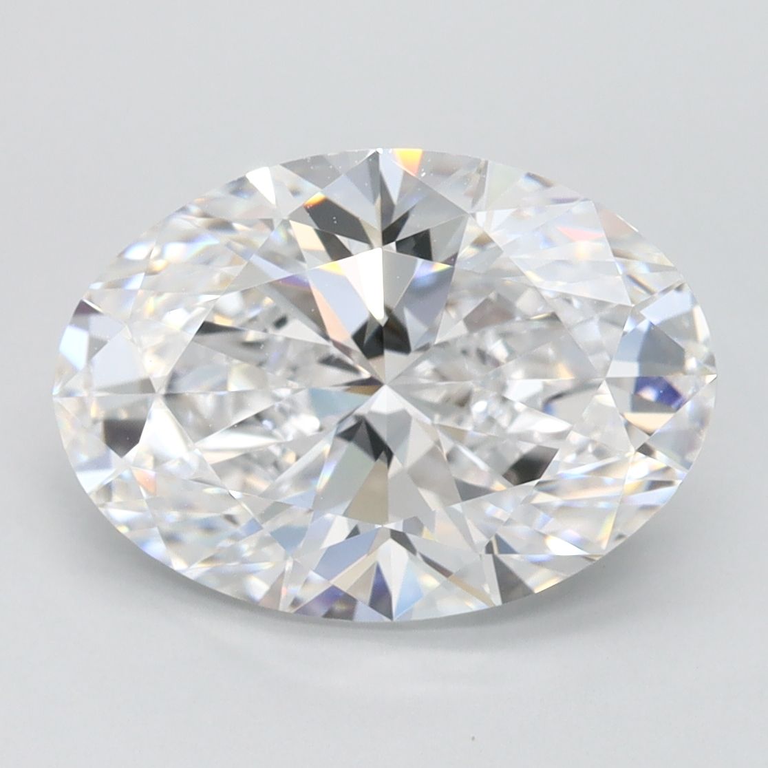 3.01 ct. oval Lab Grown Diamond front image