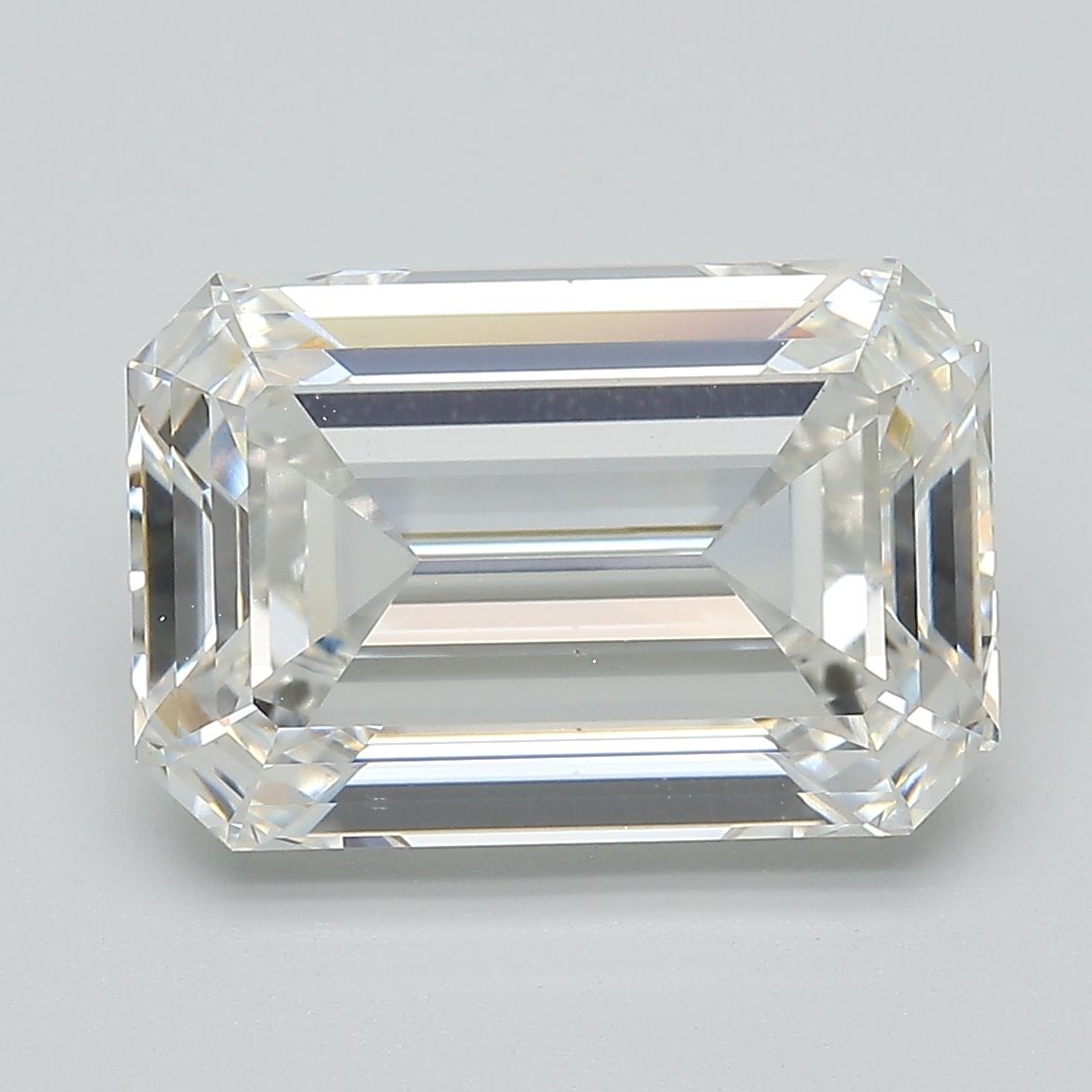 7.26 ct. emerald Lab Grown Diamond front image