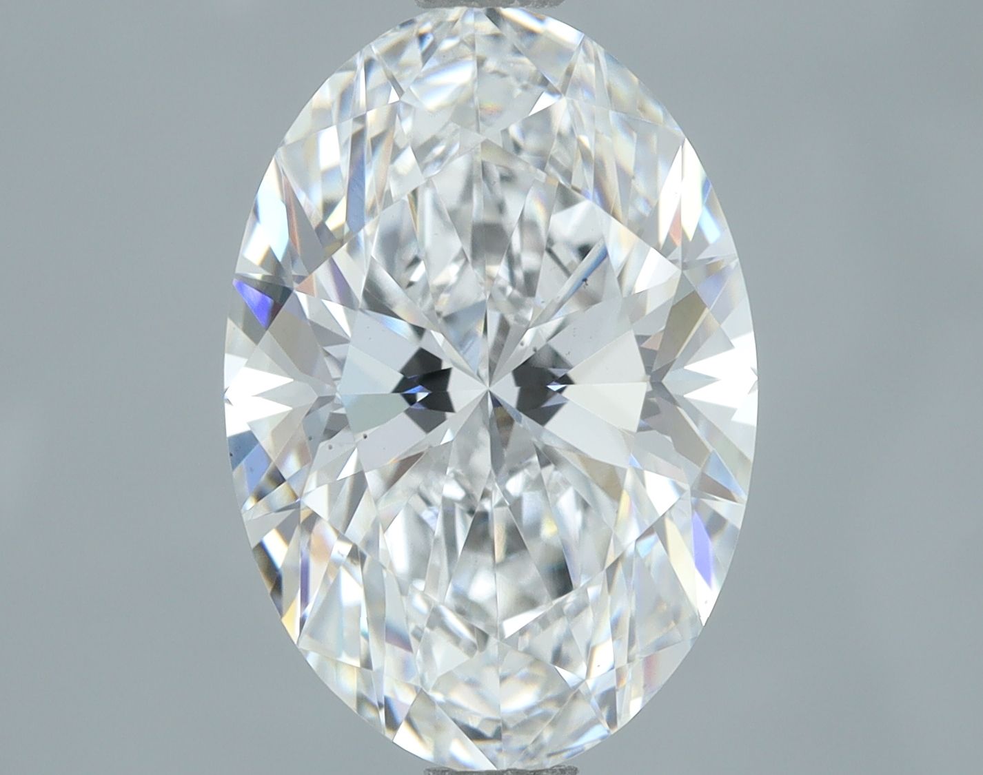2.70 ct. oval Lab Grown Diamond front image