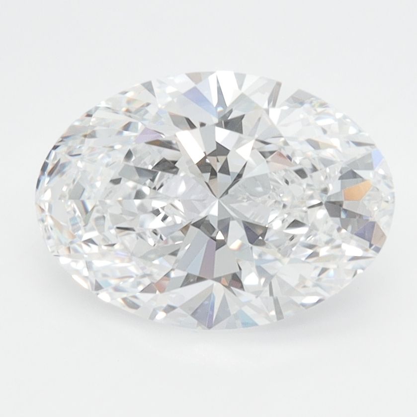 2.10 ct. oval Lab Grown Diamond front image