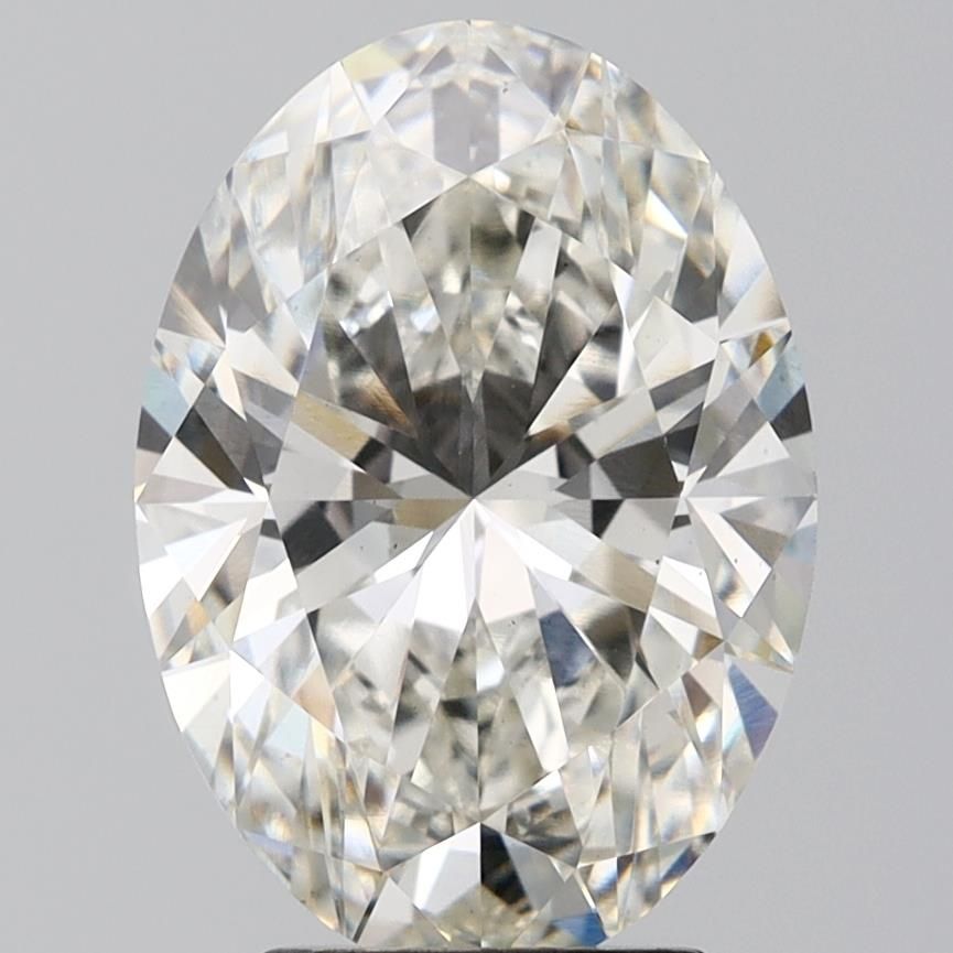 4.07 ct. oval Lab Grown Diamond front image
