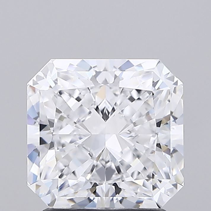 2.1 ct lab-grown Square radiant Diamond