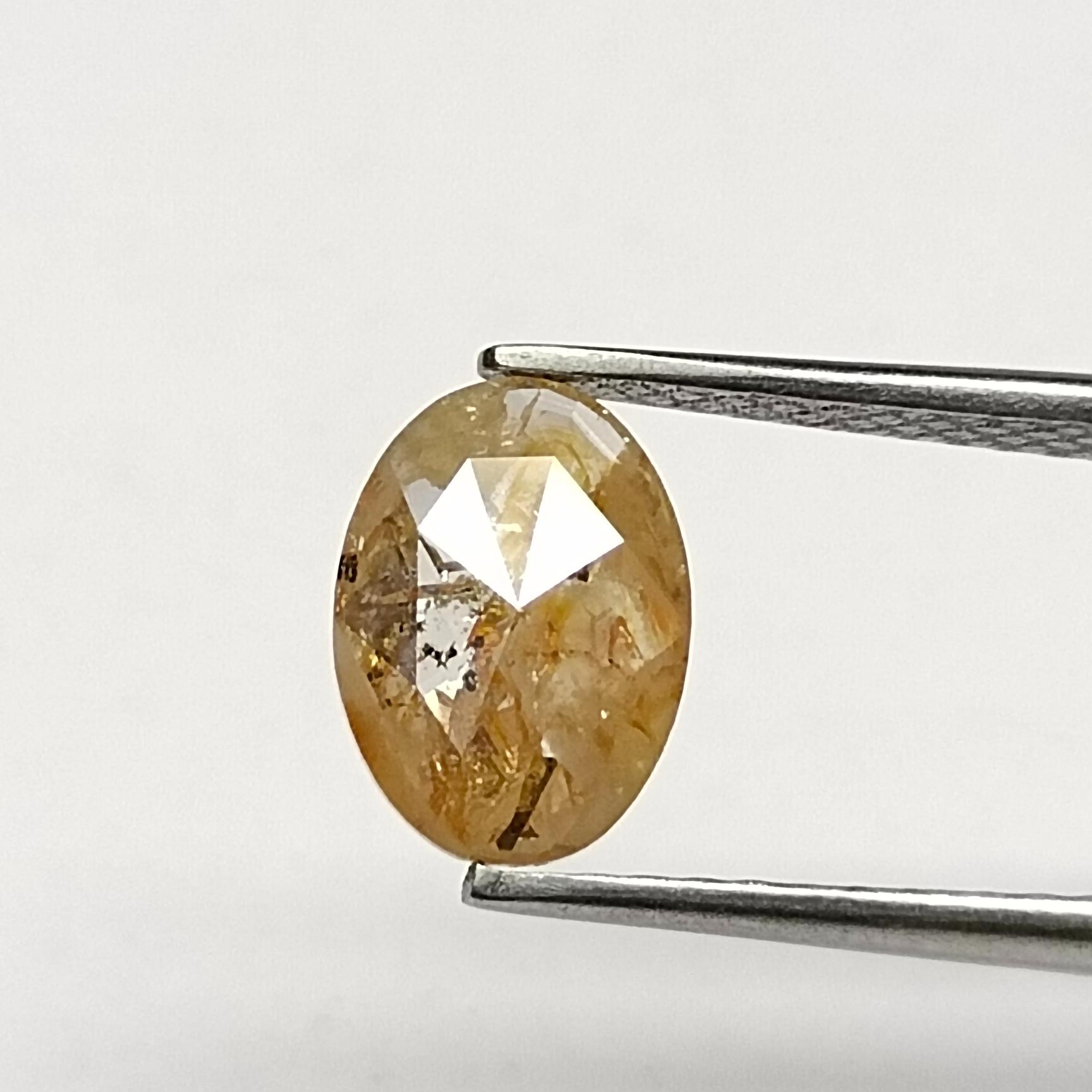 Diament 0.81 ct Fancy Salt and Pepper/I3