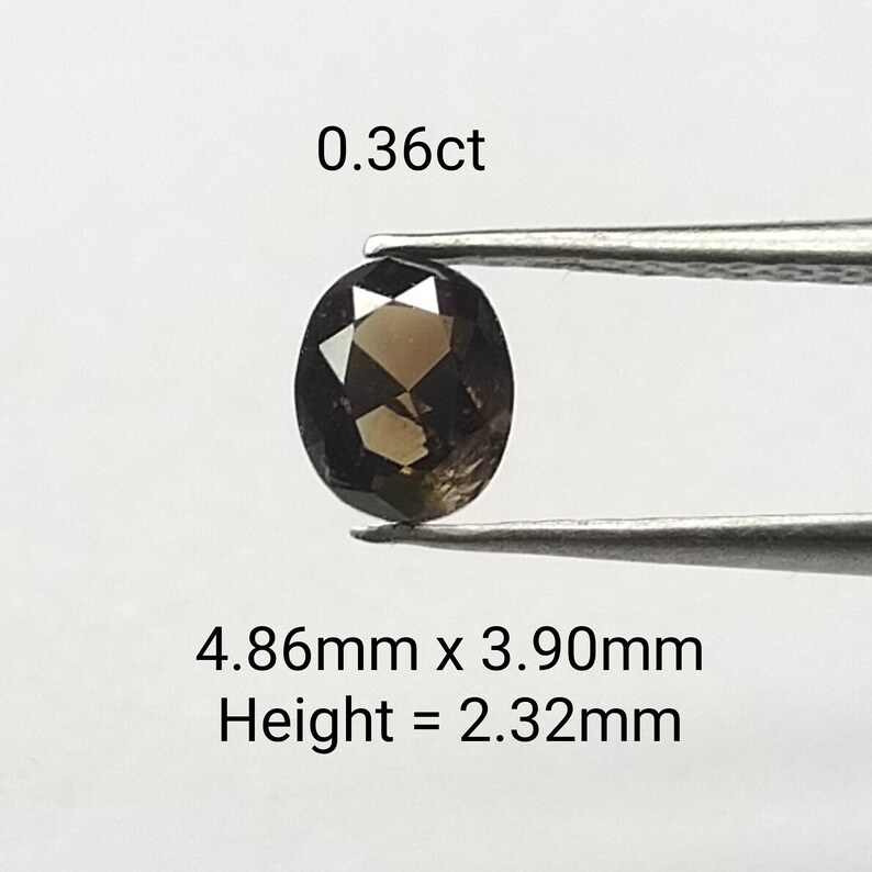 Diament 0.36 ct Fancy Salt and Pepper/I3