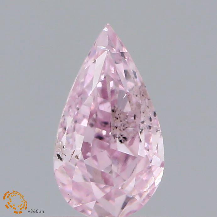 Diament 0.5 ct Fancy Intense Purple Pink/I1