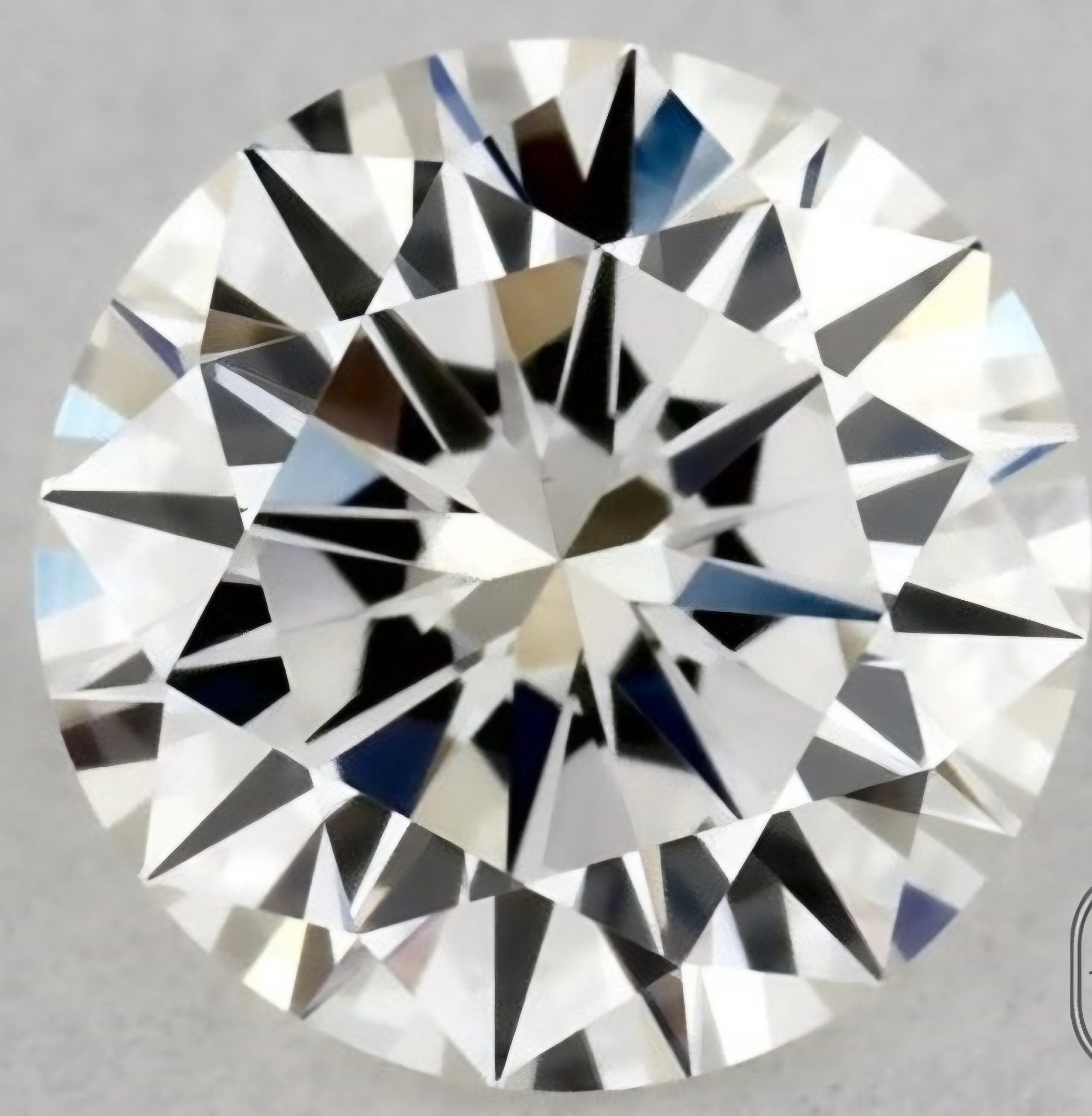 0.30 ct Round diamond