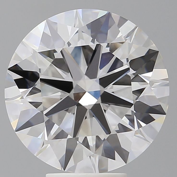 6.60 ct. round Lab Grown Diamond front image