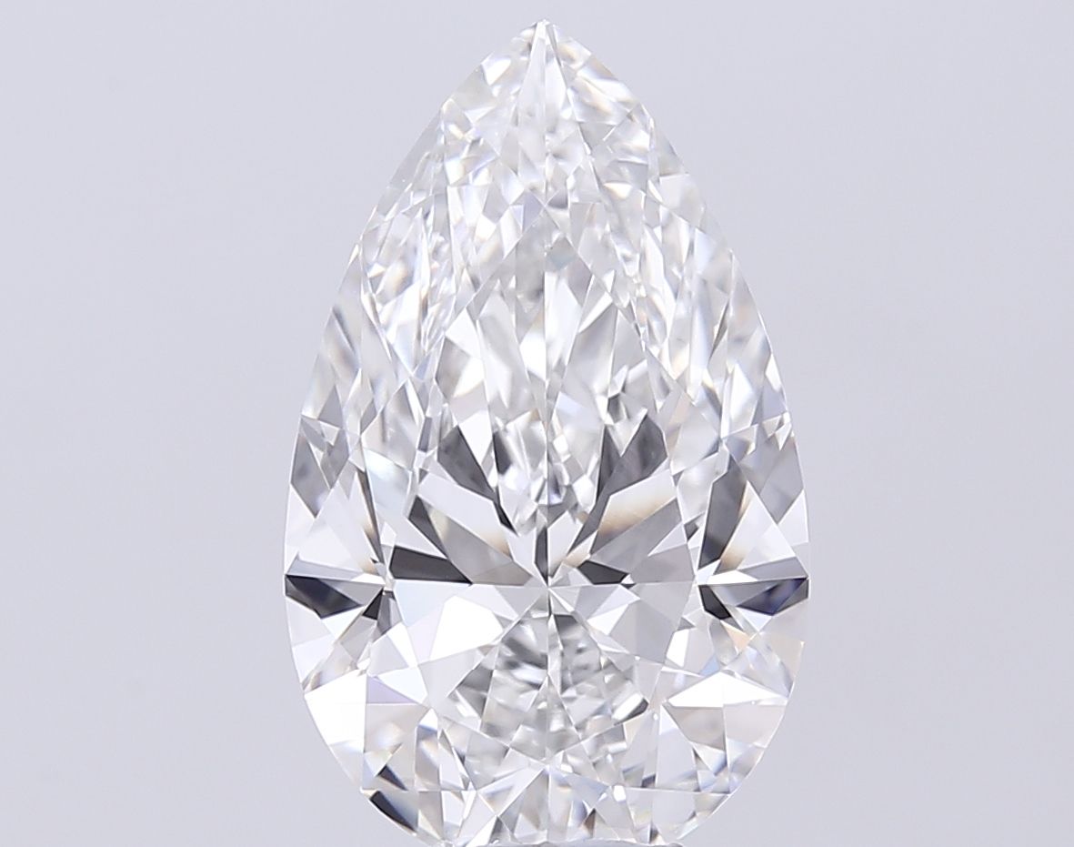 7.07 ct. pear Lab Grown Diamond front image