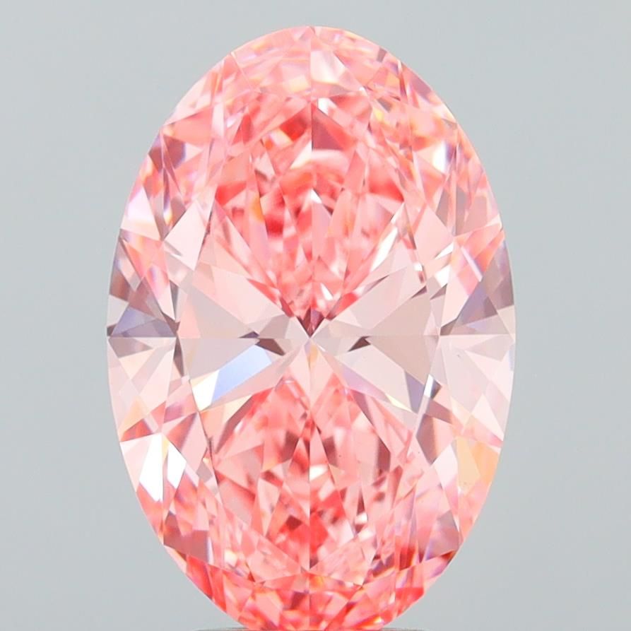 4.00 ct. oval Lab Grown Diamond front image