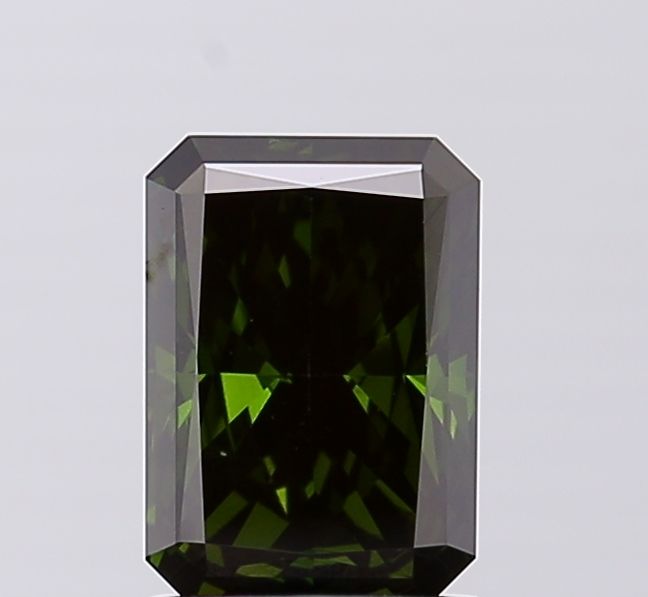 1.62 CT Fancy Deep Green RADIANT