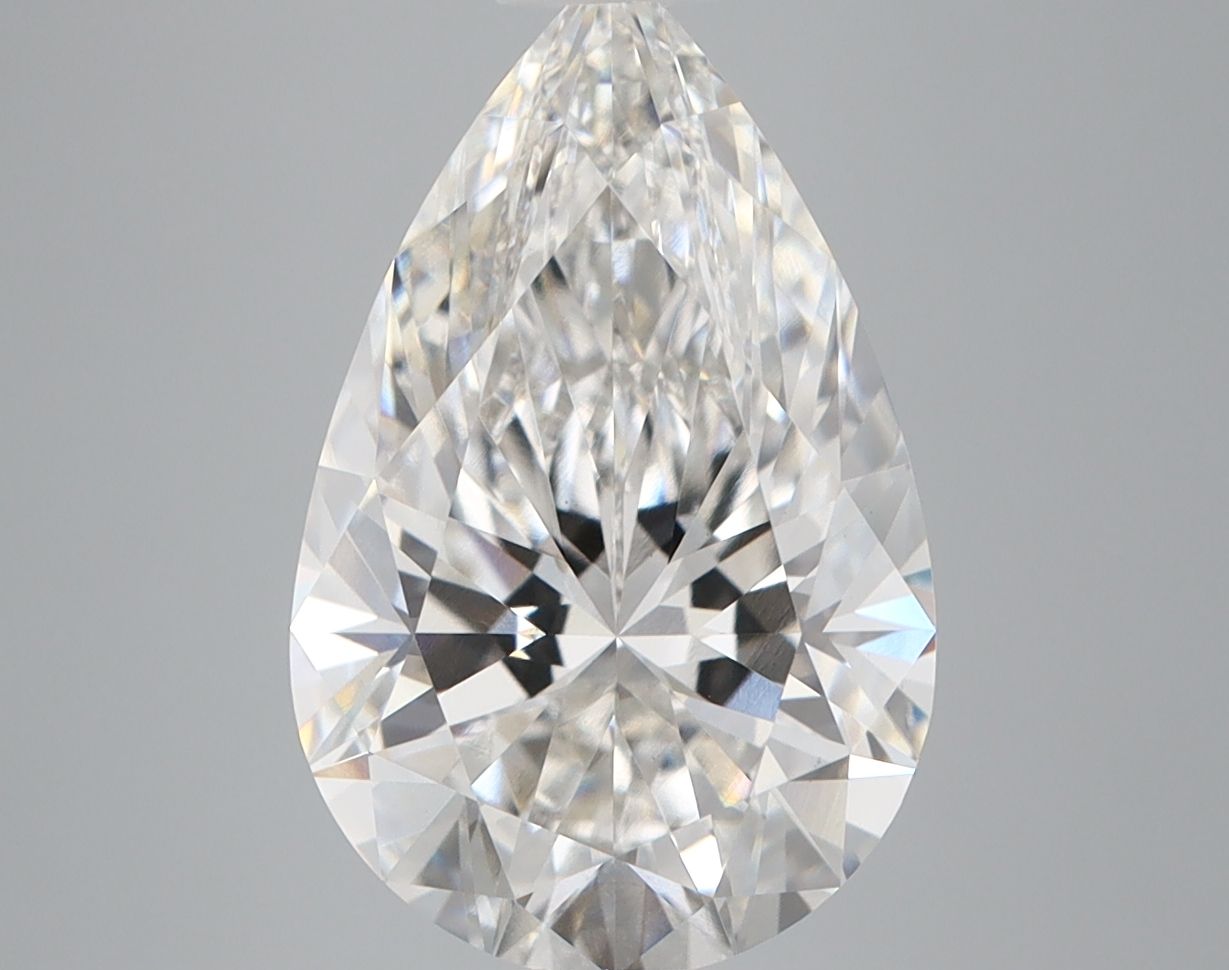 4.06 ct. pear Lab Grown Diamond front image