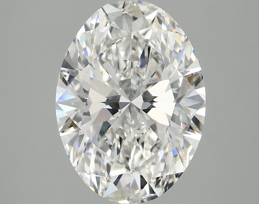 3.02 ct. oval Lab Grown Diamond front image